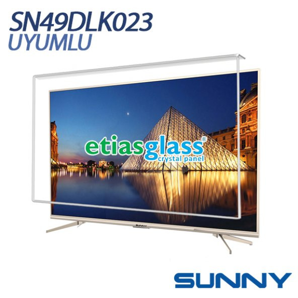 SUNNY SN49DLK023 TV EKRAN KORUYUCU / 3mm EKRAN KORUMA CAMI Etiasglass