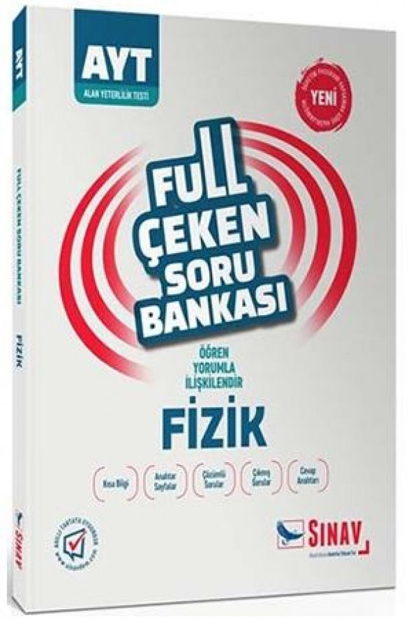 Sınav AYT Fizik Full Çeken Soru Bankası Sınav Yayınları