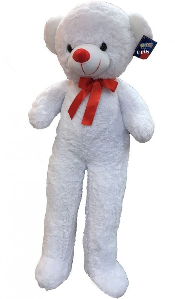 Oyuncak Ayı  Peluş Ayı 125 cm Masum Romantik Ayıcık Salaş Ayıcık Yumuşacık Pufidik Tam sarılmalık - 4