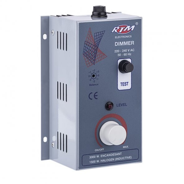 Rtm Sıva Üstü Dimmer 3000 Watt 15 Amper Rpd26300