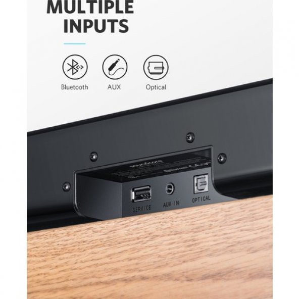 Anker Soundcore Infini Mini - 2 Kanal Soundbar 40W Ev Sinema ve Ses Sistemi - A3370 - 10