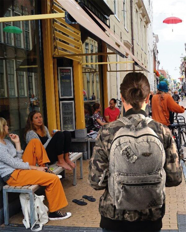 Alone Denim Kadın Sırt Çantası 5118 Sis Denim - 8
