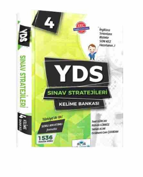 YDS Sınav Stratejileri 4 Kelime Bankası İrem Yayıncılık - 1