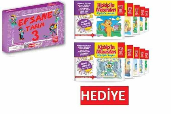 Kırmızı Beyaz 3. Sınıf Efsane Süper Plus Takım 5 Kitap Yeni 2019