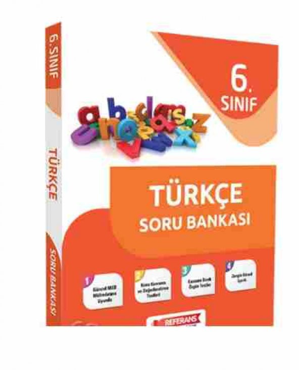 6. Sınıf Türkçe Soru Bankası Referans Yayınları