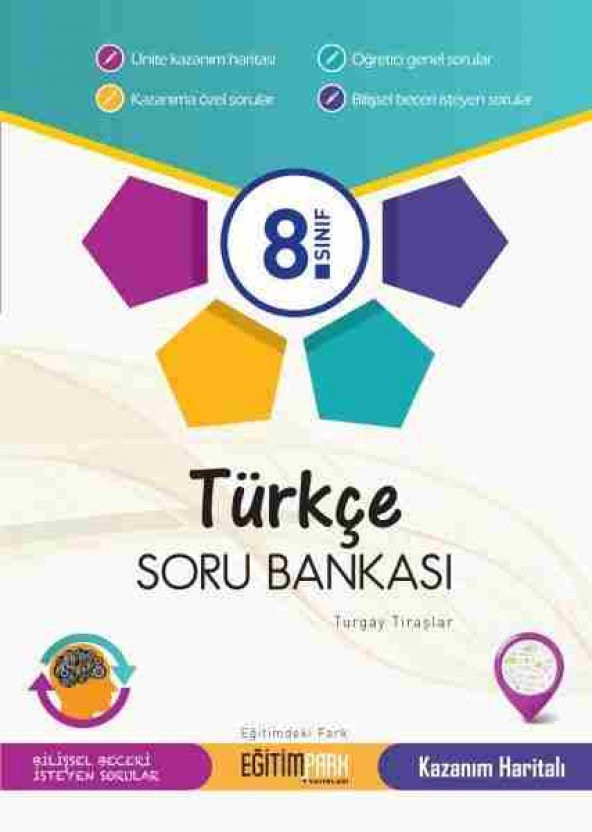 Eğitimpark 8.Sınıf Türkçe Soru Bankası 2018