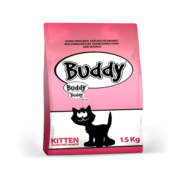 Buddy Tavuklu Yavru Kedi Maması 1.5 Kg.