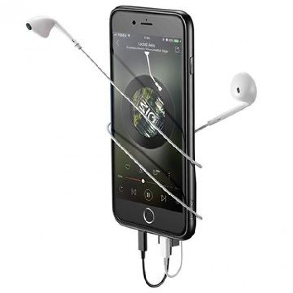 Baseus Audio Kılıf  iPhone 7/8 Siyah