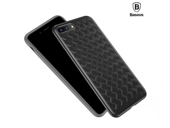 Baseus BV Weaving Kılıf  iPhone 7 Plus/8 Plus Siyah
