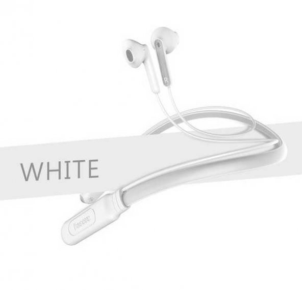 Baseus Encok Boyun askılı Bluetooth Kulaklık S16 Beyaz