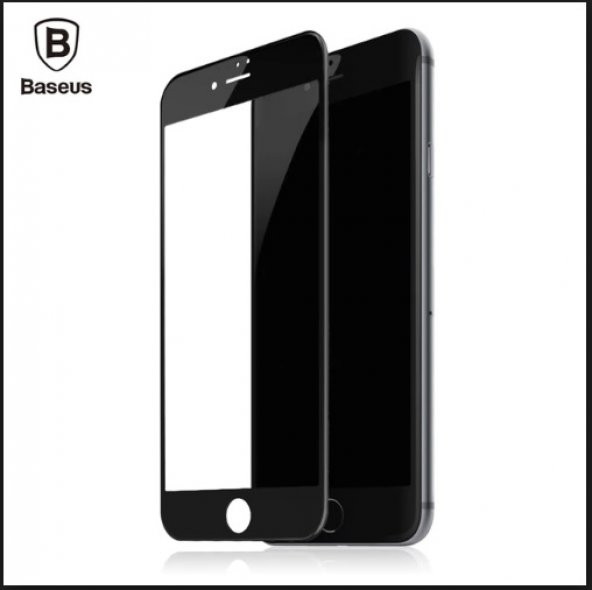 Baseus 0,23mm Silk Ekran iPhone 6/ 7/8 Siyah Ekran Koruyucu