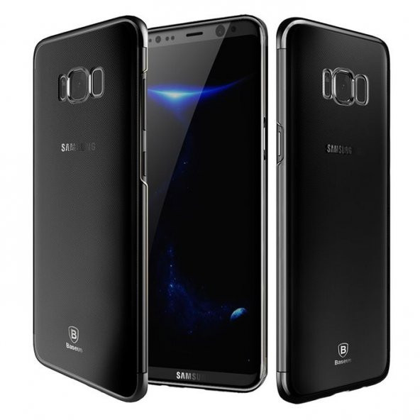 Baseus Glitter Kılıf SAMSUNG Galaxy S8 Plus Siyah