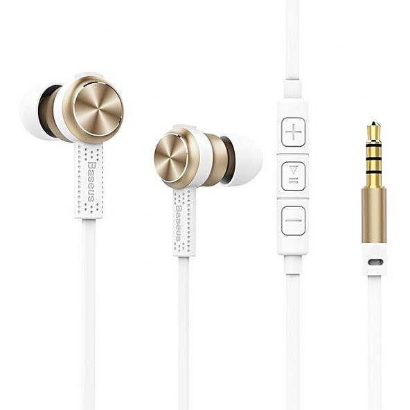 Baseus Encok Kablolu Kulaklık H01 Gold