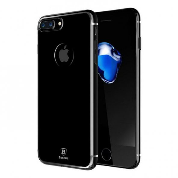 Baseus Glitter Kılıf (PC) iPhone 7 Plus / 8 Plus Mat Siyah
