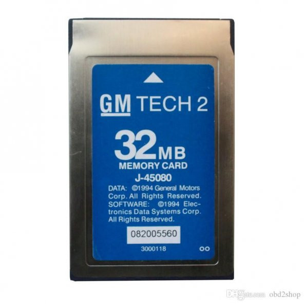Isuzu Tech2 32 Mb Hafıza Kartı, Gm Tech2 32 Mb Memory Card