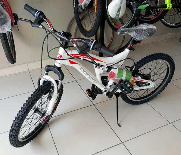 CORELLİ APENİN 1.2 ÇİFT SÜSPANSİYON MTB BİSİKLET - KIRMIZI