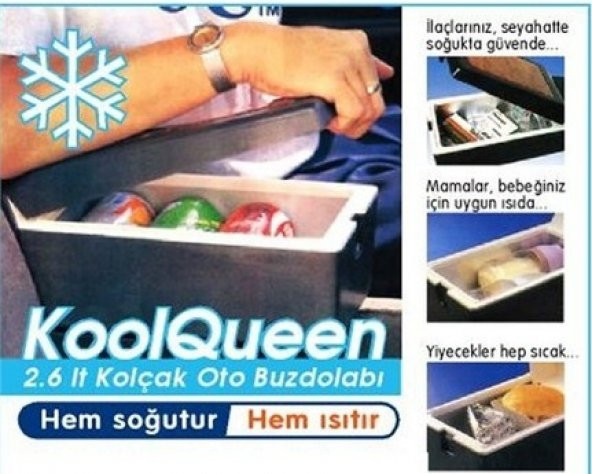 Koolqueen KT-6003 Kolçak Oto Buzdolabı
