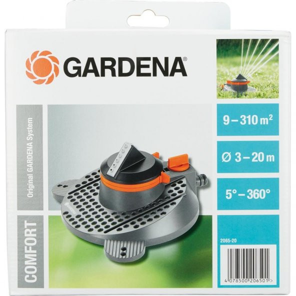 Gardena 2065 Comfort Kısmi ve Tam Dairesel Yağmurlama Sistemi