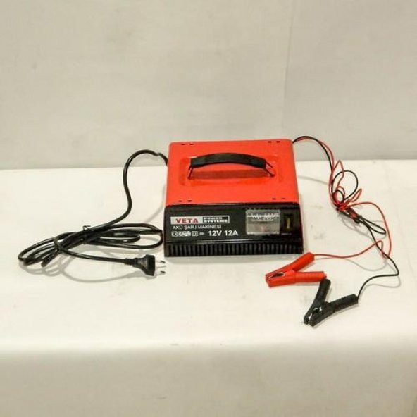 Veta Vt 3421 Akü Şarz Cihazı 12V Şarj Makinası 12 Ah - 3