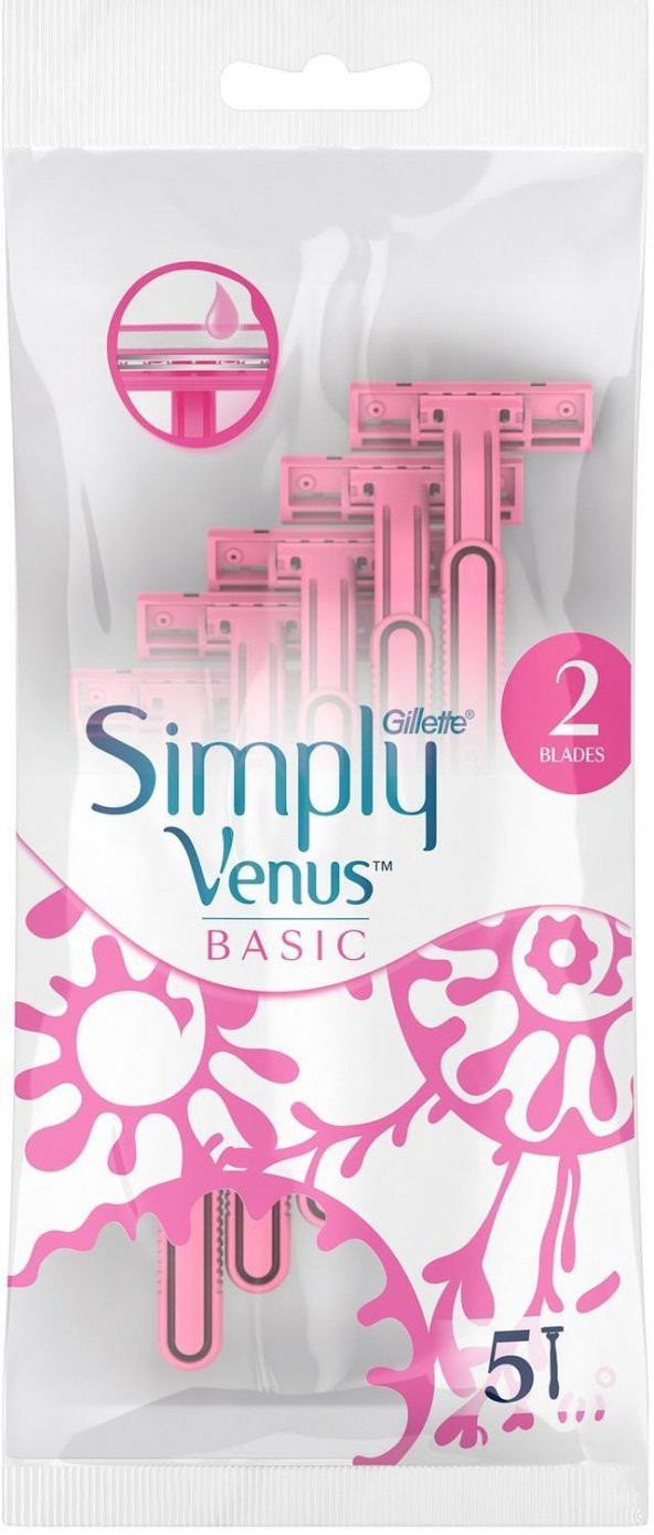 Gillette Venus 2 Simply Basic Kullan At Kadın Traş Bıçağı 5 Li - 2