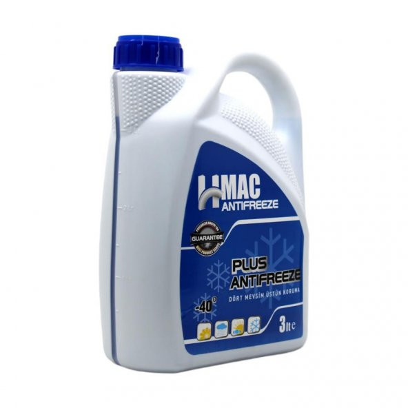 H-Mac Antifriz -40 Derece 3 Lt Uzun Ömürlü Antifiriz (4 Adet) - 3