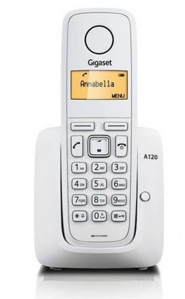 GIGASET A120 BEYAZ TELSİZ TELEFON
