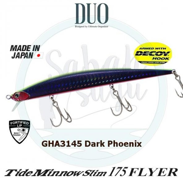 Duo Tide Minnow Slim 175 FLYER GHA3145 Dark Phoenix