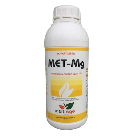 MET-MG %8 MAGNEZYUM SÜLFAT YAPRAK VE DAMLAMA SIVI GÜBRE 1 LT