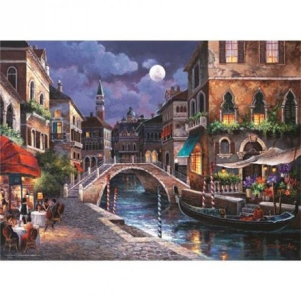 Puzz Venedik Sokakları 1000 Parça Puzzle