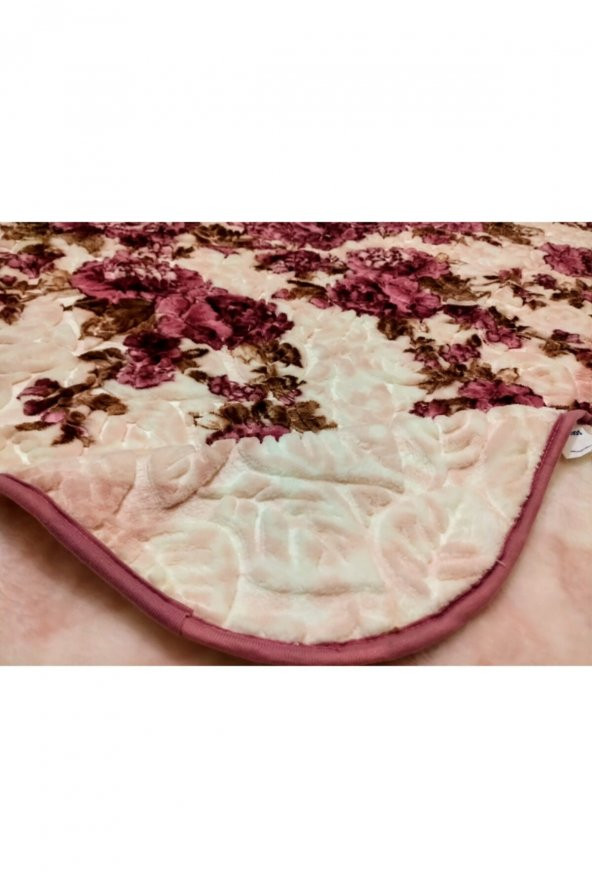 Aksu Çift Kişilik Vizon Battaniye, Pembe Serisi Karma Gönderim - Resim 5