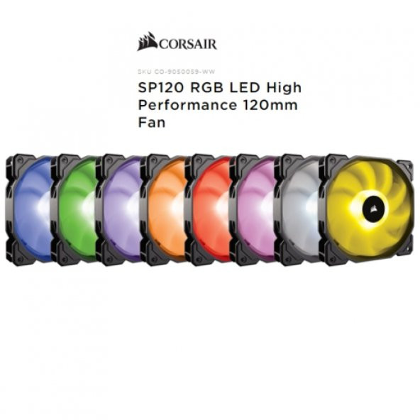 Corsair CO-9050059-WW SP120 12cm RGB Fan