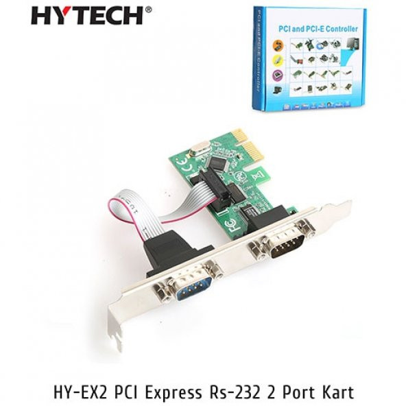 Hytech HY-EX2 PCI-Express Rs232 Seri 2 Port Kart
