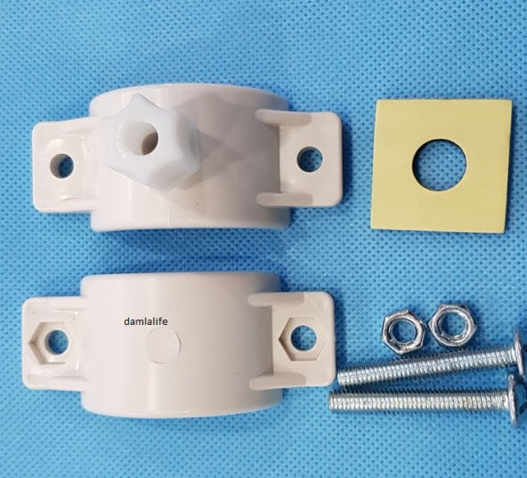 Su Arıtma Cihazı Lavabo Altı Atık Su Gider Kelepçesi - 4