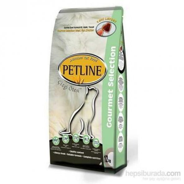 Petline Cat Premium Gurme Karışık Kedi Maması Gourmet 15 kg