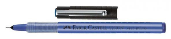 Faber Castell Vision 5415 Micro Roller Kalem Mavi 0.3 mm