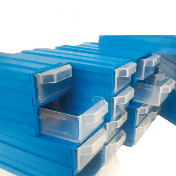 Akar ES 52 Plastik Çekmeceli Kutu (25'li Paket) 55x120x30mm - 5