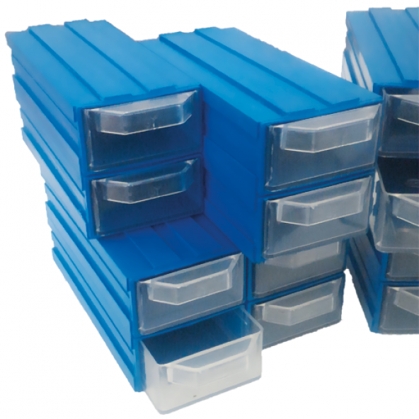 Akar ES 52 Plastik Çekmeceli Kutu (25'li Paket) 55x120x30mm - 6