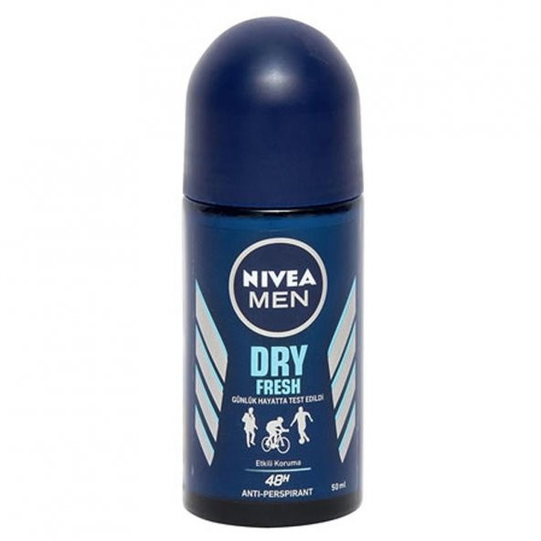 Nıvea Deo Roll-On Men Dry Fresh 50ml Etkili Koruma