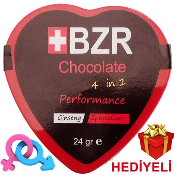 +BZR Chocolate 4 in 1 Erkek ve Kadınlara Özel ( JEL HEDİYELİ )