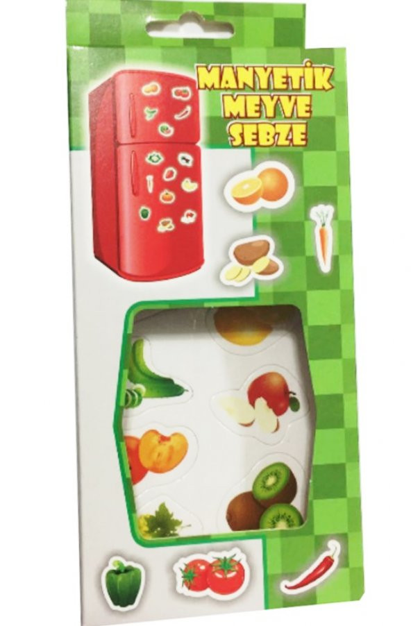 Manyetik Meyve Sebze Eğitici Oyun - 3