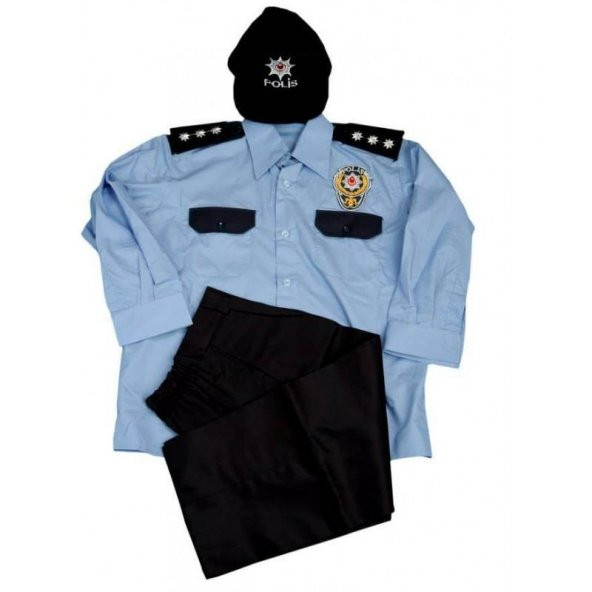 Erkek Çocuk Asayiş Polis Kostümü