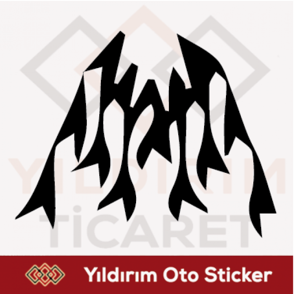 MOTOSİKLET STİCKER-OTO STİCKER