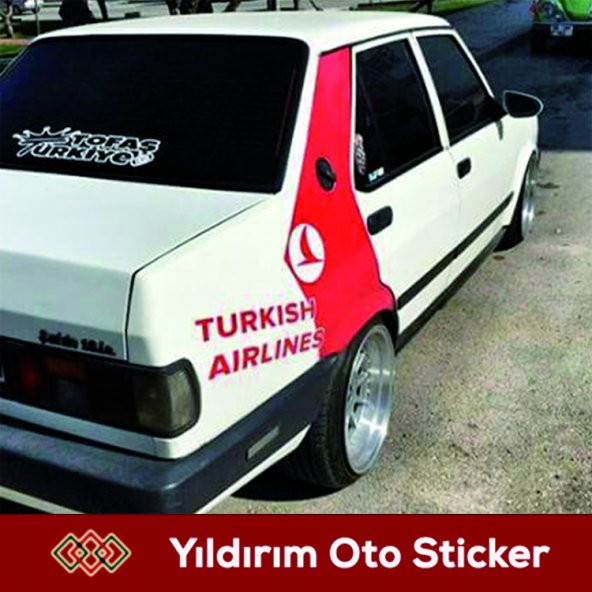 TOFAŞ TURKİSH AİRLİNES STİCKER