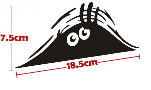 Bakan Adam Oto Sticker,Bagajdan Bakan Göz Araç,Araba Sticker - 2