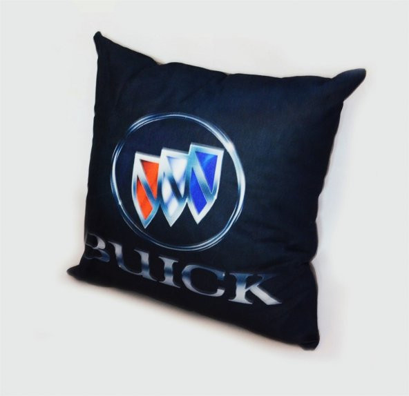 Buick Logolu Siyah Yastık