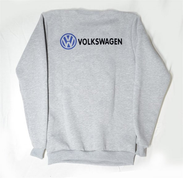 Volkswagen Logolu Gri M Sweatshirt