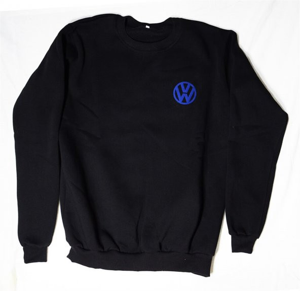 Volkswagen Logolu Siyah M Sweatshirt