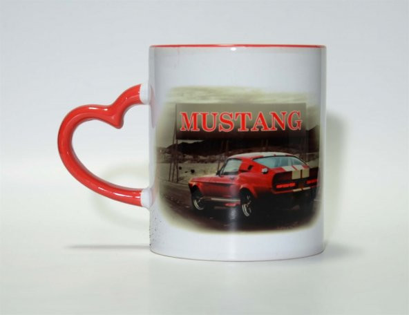 Ford Mustang Baskılı Kupa