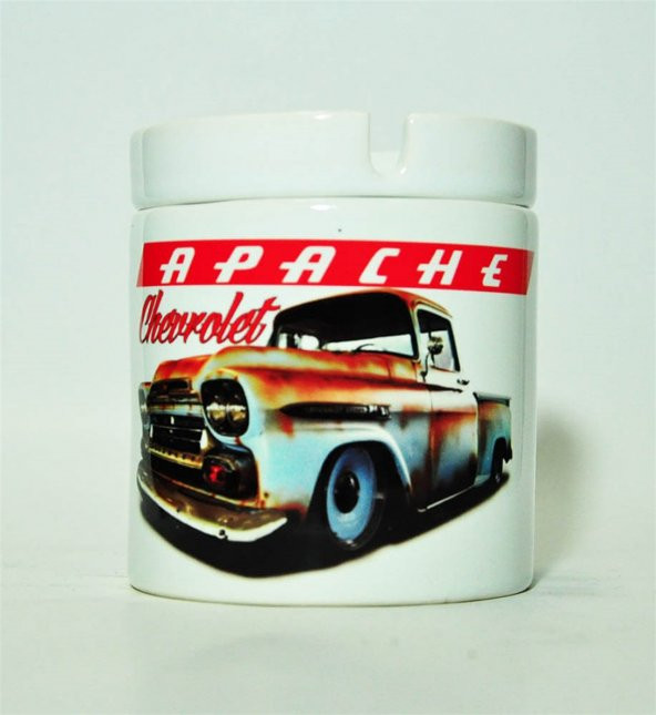 1958 Chevrolet Apache Baskılı Kül Tablası