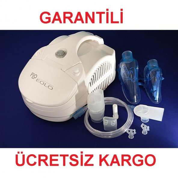 FloEolo Kompresörlü Nebulizatör Cihazı Buhar Makinası İlaç Tedavi İçin (Çocuk Yetişkin Maskeli) - 2